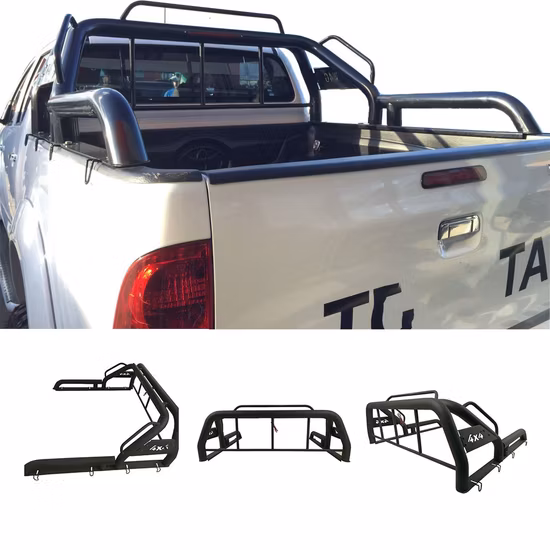 Barra de rolo esportiva universal para caminhonete de aço, acessórios 4x4 para mitsubishi triton l200 2022